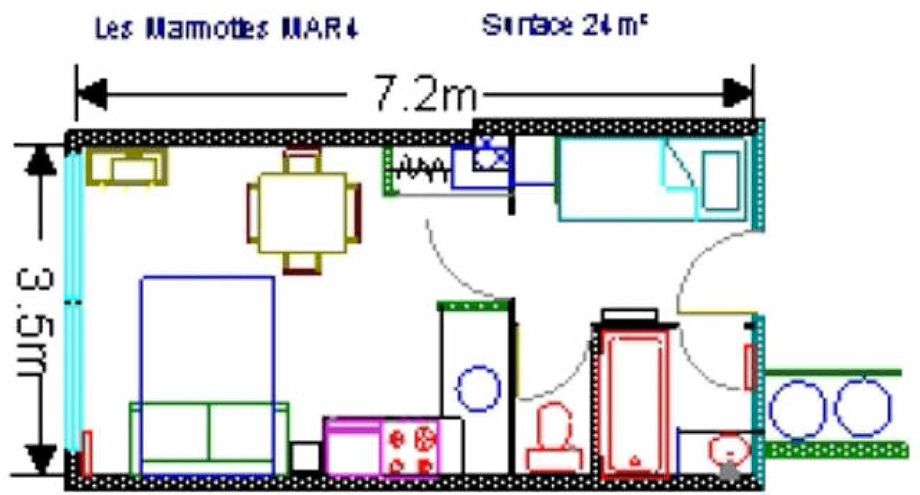 Residence Marmottes - Studio Pour 4 Personnes Mae-9004 古雷特 外观 照片